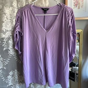 Purple Vera Wang shirt NWT